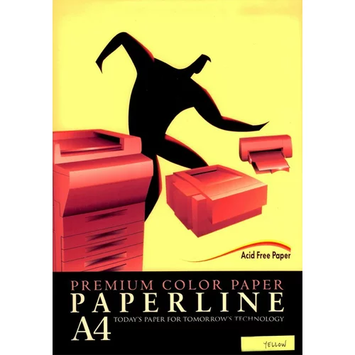 Paperline Fotokopirni papir A4, barvni - Yellow