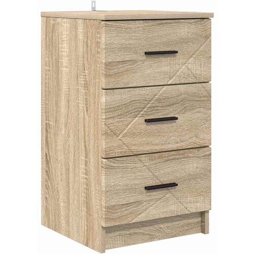 VidaXL Nočna omarica sonoma hrast 38 x 38 x 66 cm Konstruiran les, (5000069636) Slike
