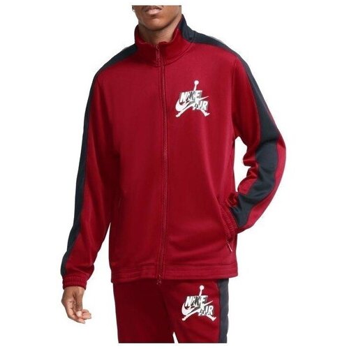 Nike Puloverji Air Jordan Jumpman Classics Trickot Warmup Jacket Rdeča Cene