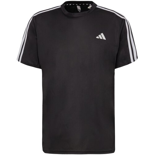Adidas Tehnička sportska majica crna / bijela Cijene