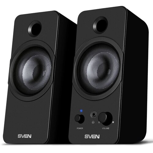 Sven 430 2.0 Zvučnici, Crni, USB, Izlazna Snaga 2x3W (RMS) Slike