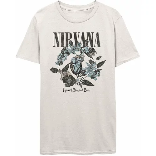 Nirvana Majica Heart Shape Box White XL