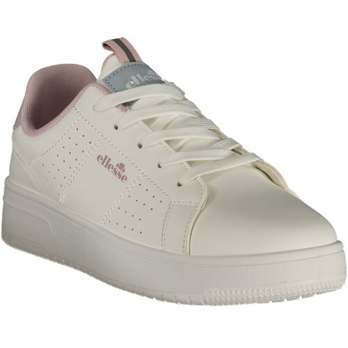 Ellesse Sandy ženske tenisice s lila detaljima i kontrastnim potplatom bijele Slike