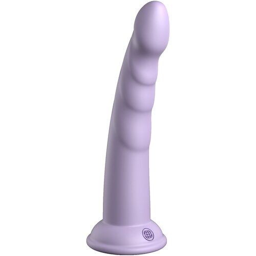 Pipedream Dillio Platinum Slim Seven 7" Platinum Silicone Dildo Purple Cene