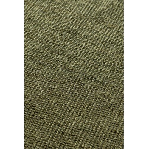 Hanse Home Kaki zelena staza jutena 80x200 cm Boucl&amp;eacute; &amp;ndash; Slike