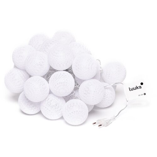 Bonami Essentials Bijeli rasvjetni lanac s LED žaruljama , 30 lampica Cijene