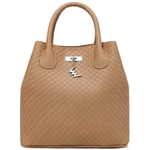 Vuch Handbag Gabi Diamond Beige