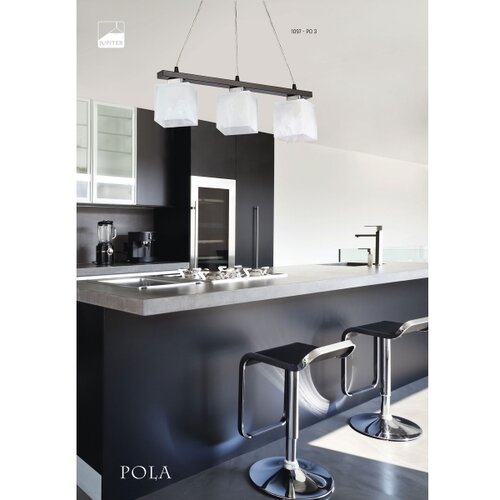 Jupiter 1097 - po 3 - visilica pola 3xE27/60W/230V wenge Slike