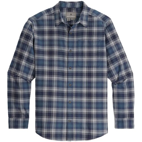 Royal Robbins Srajce z dolgimi rokavi Lieback Organic Cotton Flannel L/S Modra Slike