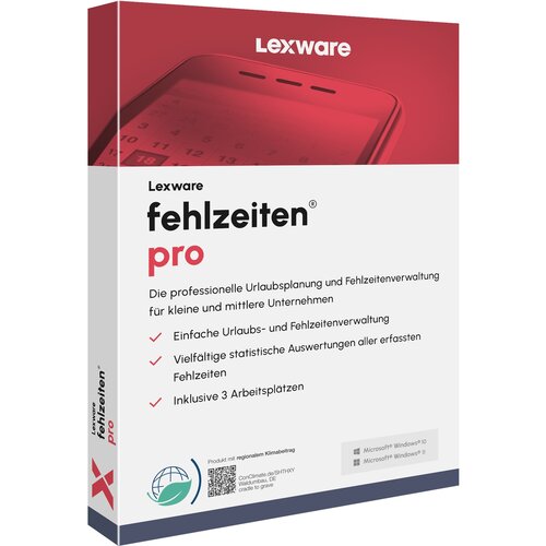 LEXWARE Fehlzeiten Pro 2025 - 1 Device, 1 Year - ESD-DownloadESD" Cijene