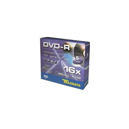  DVD-R TRAXDATA, 4.7GB, 16X, box 5 kom Cijene