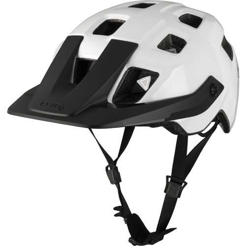 Abus Motrip shiny white size L Slike
