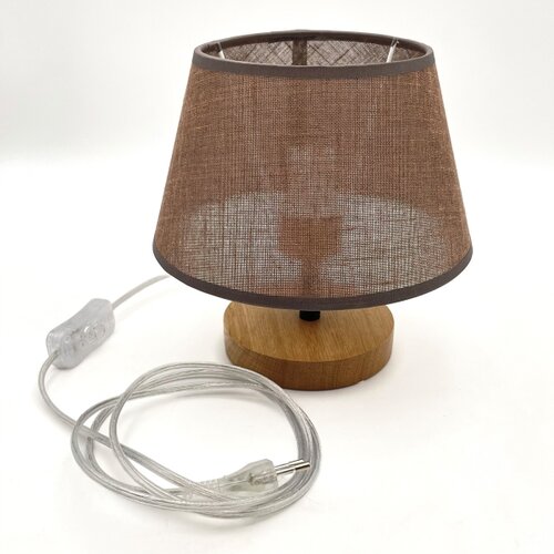  Brilagi - LED stona lampa ANTHONY 1xE14/40W/230V hrast/braon Slike