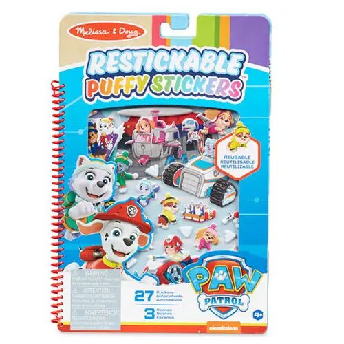 Melissa &amp;amp, Doug Melissa &amp, Doug: Paw patrol Jake pufasta knjiga sa naljepnicama Cene