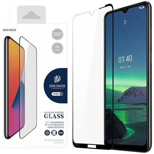Dux ducis 10D Kaljeno staklo za Nokia 1.4 - Crna Cijene