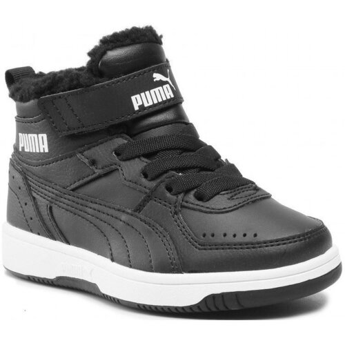 Puma Pol&scaron;kornji Rebound Joy Fur PS Črna Cene