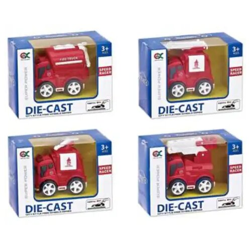 Magic Toys Kovinski rdeči modeli gasilskega vozila v več različicah Cene