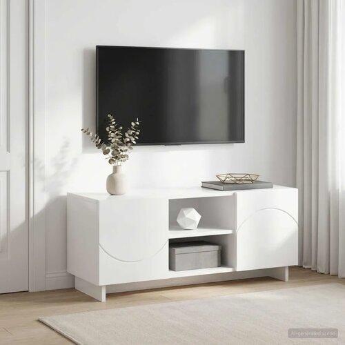  TV stalak 90 x 34.5 x 40 cm Bijela visokog sjaja - Bijela visokog sjaja 90 x 34.5 x 40 cm Cijene