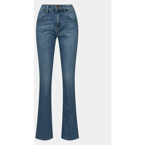 Sisley Jeans hlače 4WTCLE034 Modra Slim Fit