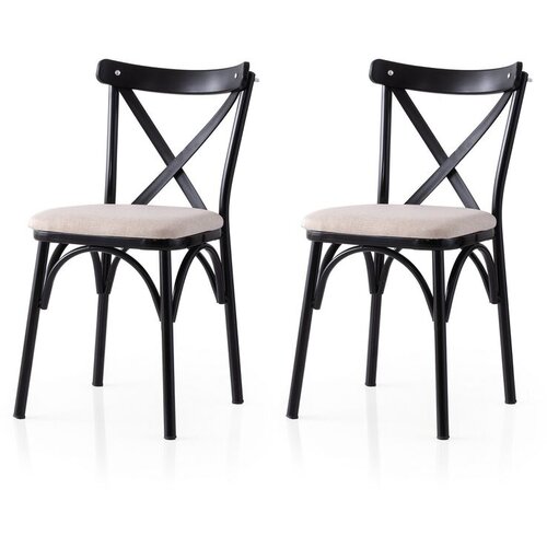Hanah home Set trpezarijskih stolica Ekol 285 V2, 2 dijela, krem Cijene