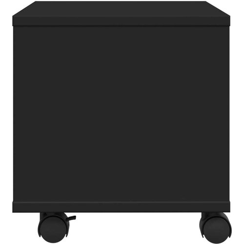vidaXL Stalak za pisač s kotačima crni 41x32x34,5 cm Cijene
