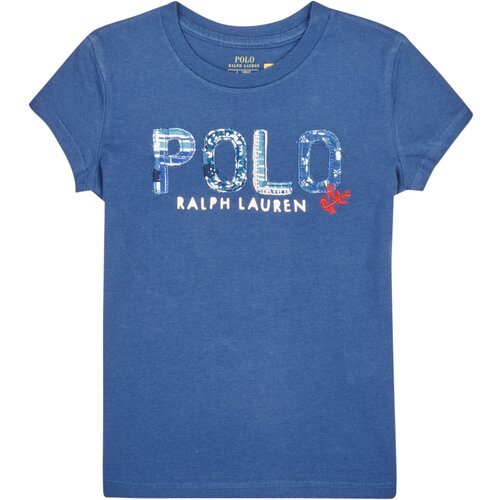 Polo Ralph Lauren Majice s kratkimi rokavi SS POLO TEE-KNIT SHIRTS-T-SHIRT Modra Slike