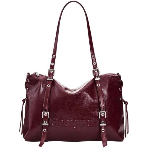 Desigual Torbe BAG_HALF LOGO LANUZA GRA 26WAXP55 Rdeča Slike