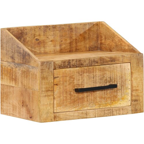 VidaXL Nočna omarica 40x30x30 cm Trdno leseno grobo mango Slike
