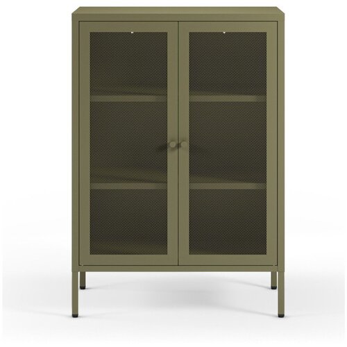 Marckeric Zeleni metalni ormarić 70x100x40 cm Fayna – Cijene