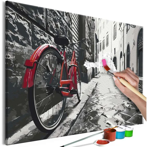  Slika za samostalno slikanje - Red Bike 60x40