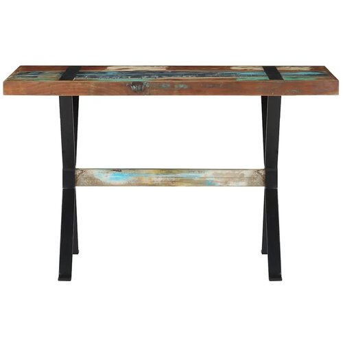  Blagovaonski stol 120 x 60 x 76 cm od masivnog obnovljenog drva - 120 x 60 x 76 cm masivno obnovljeno drvo Slike