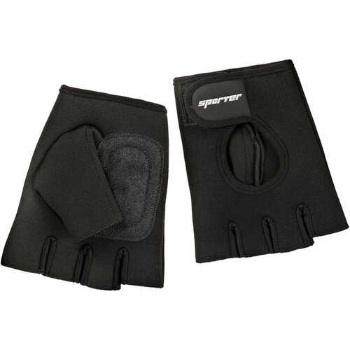 SPORTER BOXING rukavice WEIGHTLIFTING FITNESS crne Slike