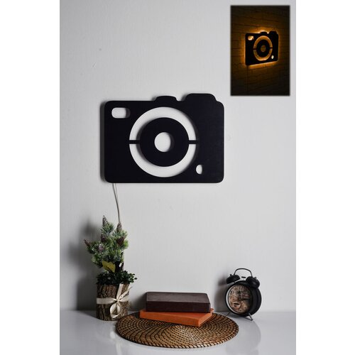 Opviq dekorativno LED osvetljenje Camera, 40x30 cm, 60 LEDs/m, 375cm Kabl , Crno Slike