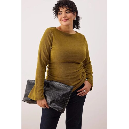 Trendyol Ženska bluza TBBAW26AF00067, Zelena Cene