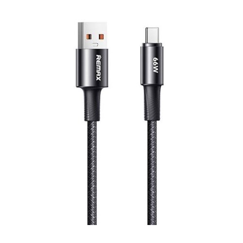 Remax DATA kabl BRAIDED USB na TIP C CB25 66W 1.2m, crni ( 942 ) Slike