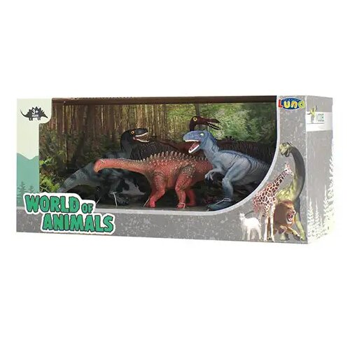 Luna world of animals: dinosaur set igračaka od 4 komada Cene