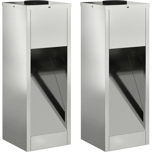  Solarna LED svjetiljka za stazu 2 pcs Galvanizirano Slike