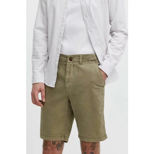 Superdry Kratke hlače za muškarce, boja: zelena