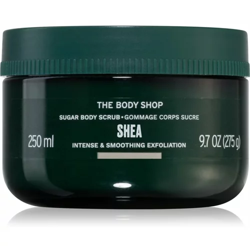 The Body Shop Shea sladkorni piling za telo z karitejevim maslom 250 ml