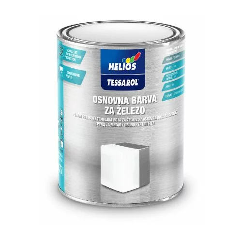 Helios Osnovna barva za železo Tessarol (siva, 750 ml)