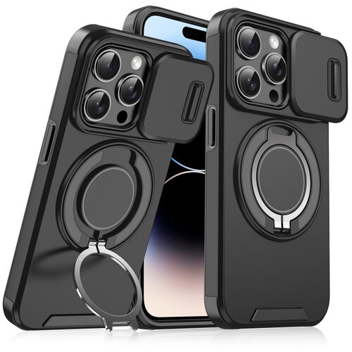  Torbica camshield ring stand za iphone 14 pro max 6.7 crna Cene