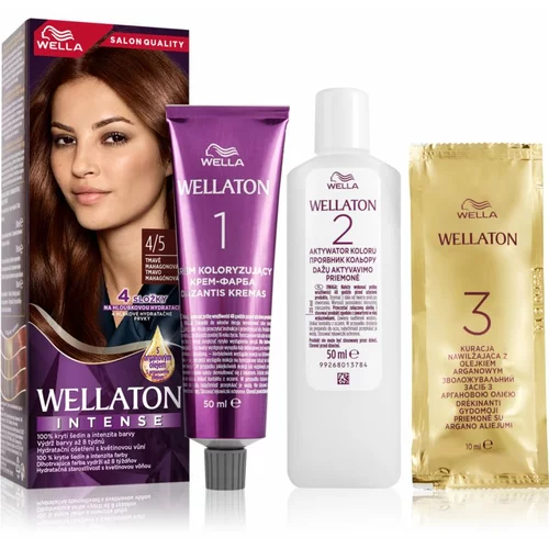 Wella Wellaton Intense trajna boja za kosu s arganovim uljem nijansa 6/7 Magnetic Chocolate 1 kom