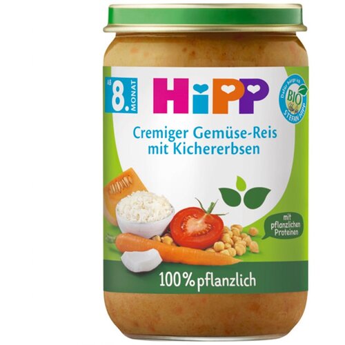 Hipp bio kašica povrće-pirinač sa leblebijama 220g Cene