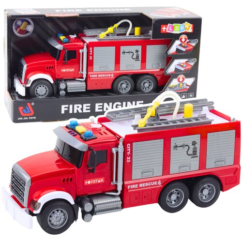  Fire Truck Water Lights Sounds Red 1:14 Cene