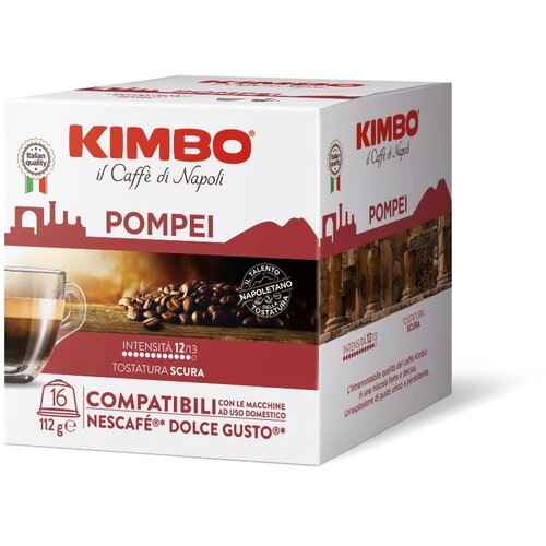 KIMBO Kapsule za kafu Pompei Dolce Gusto, 16 komada Slike
