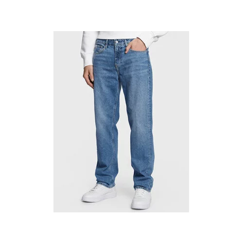 Calvin Klein Jeans Jeans hlače J30J323069 Modra Straight Fit