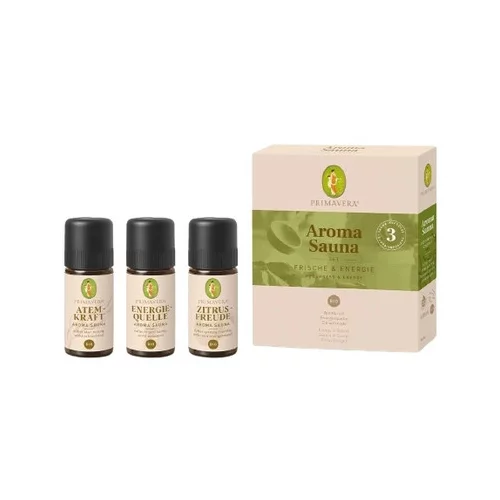Aroma Organski set aroma za saunu - Svježina i energija