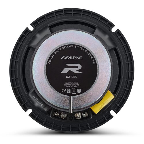 Alpine auto zvučnici R2-S65 r-series 2-Way component 16.5cm Slike