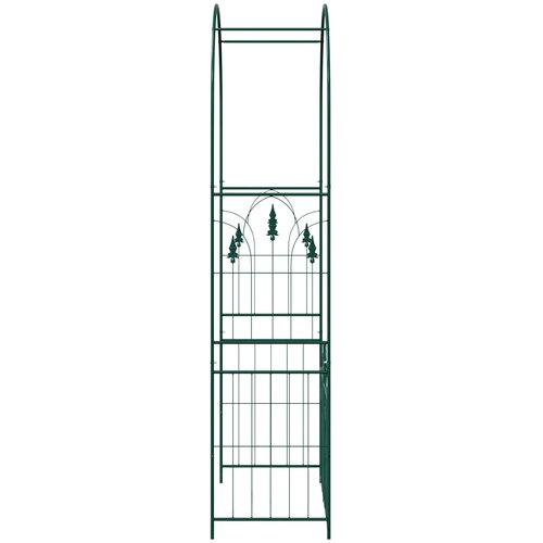  Vrtni Luk s zaključavanjem Zelena 102 x 50 x 218 cm Slike