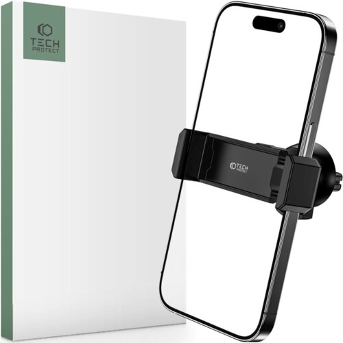 TECH-PROTECT V3 MINI AVTODRŽALO ZA TELEFON VENT ČRNI NOSILEC, (22070503) Slike